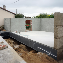 Agrandissement terrasse pour jardin suspendu Saint-Genis-Laval